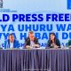 Our panel at the Africa Media Convention on 2 May in Arusha. ©World Press Freedom Day - Arusha